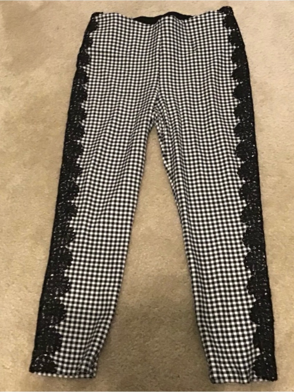 Peter Nygard Luxe Slims Black Pull On Crop Pants